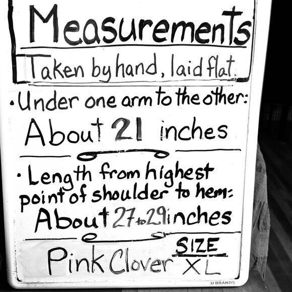 Pink Clover XL back button detail dark blue & white stripe hi lo tee - Picture 9 of 9